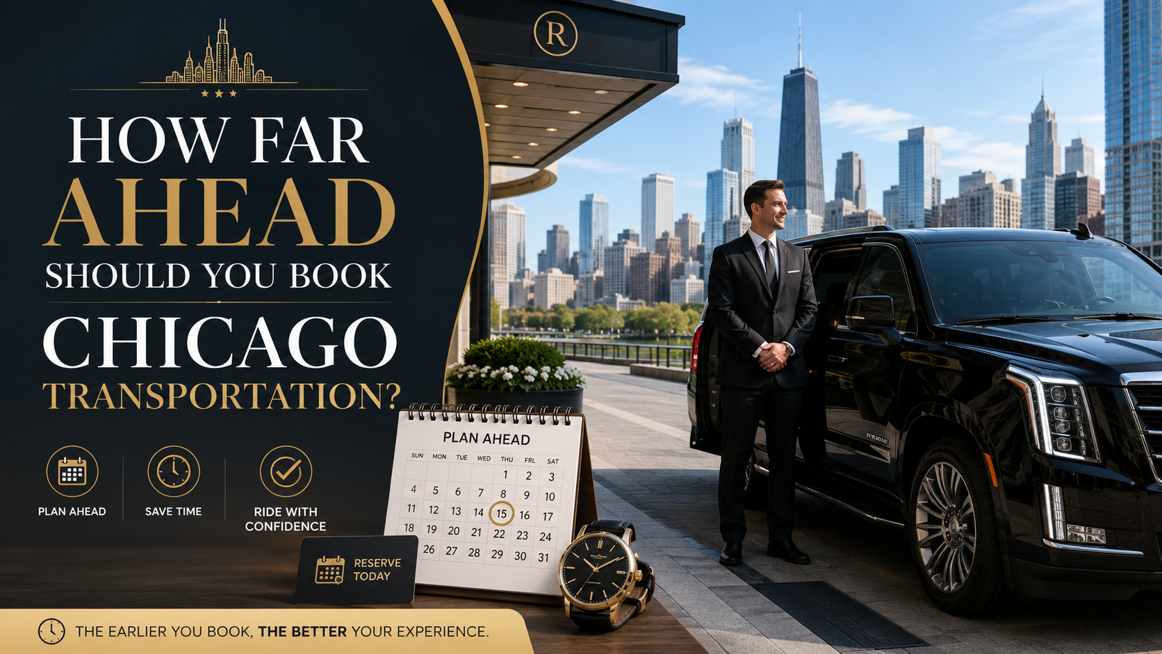 How Far in Advance Should You Book Transportation in Chicago?