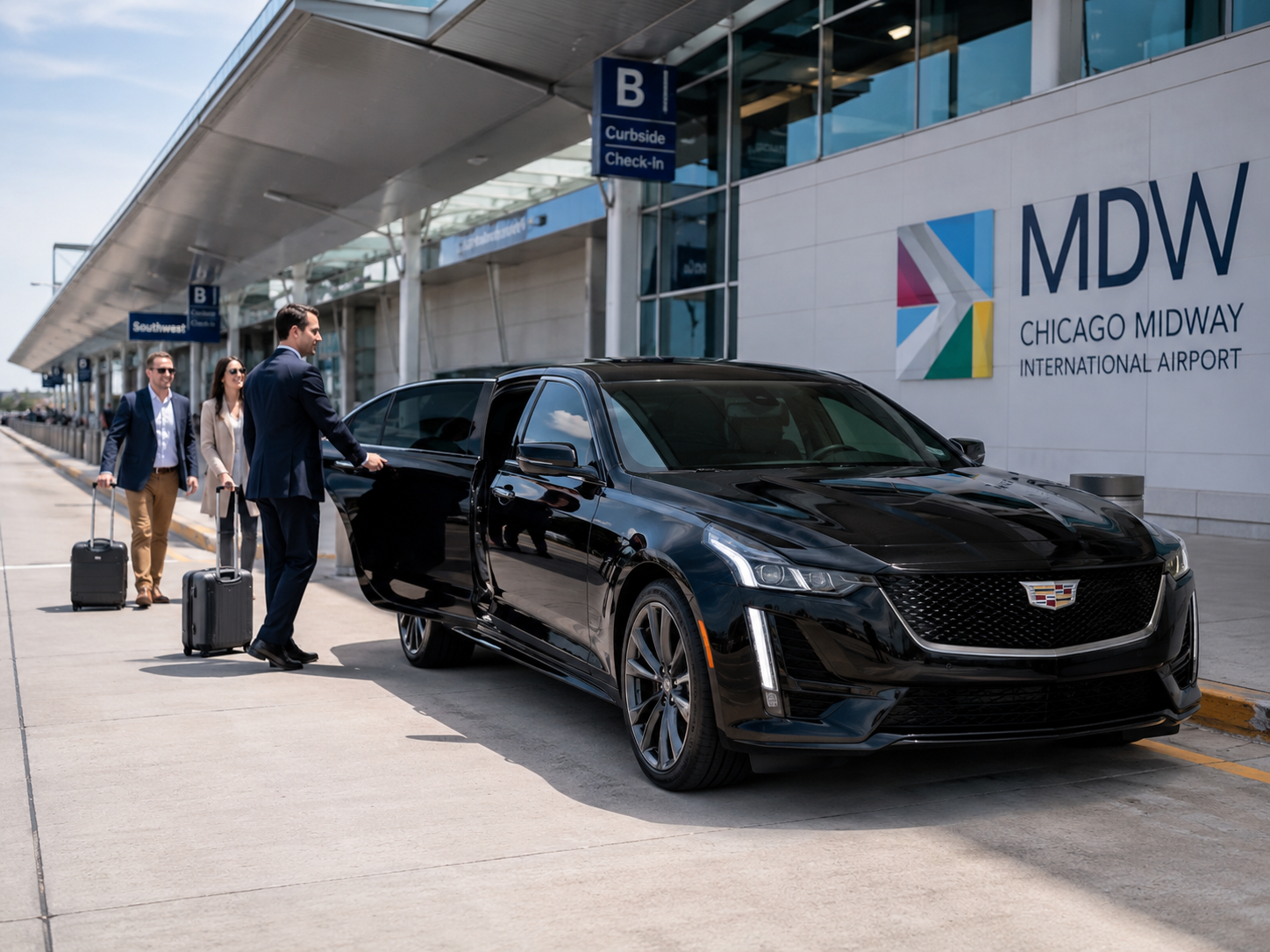 Midway Airport limo service in Chicago
