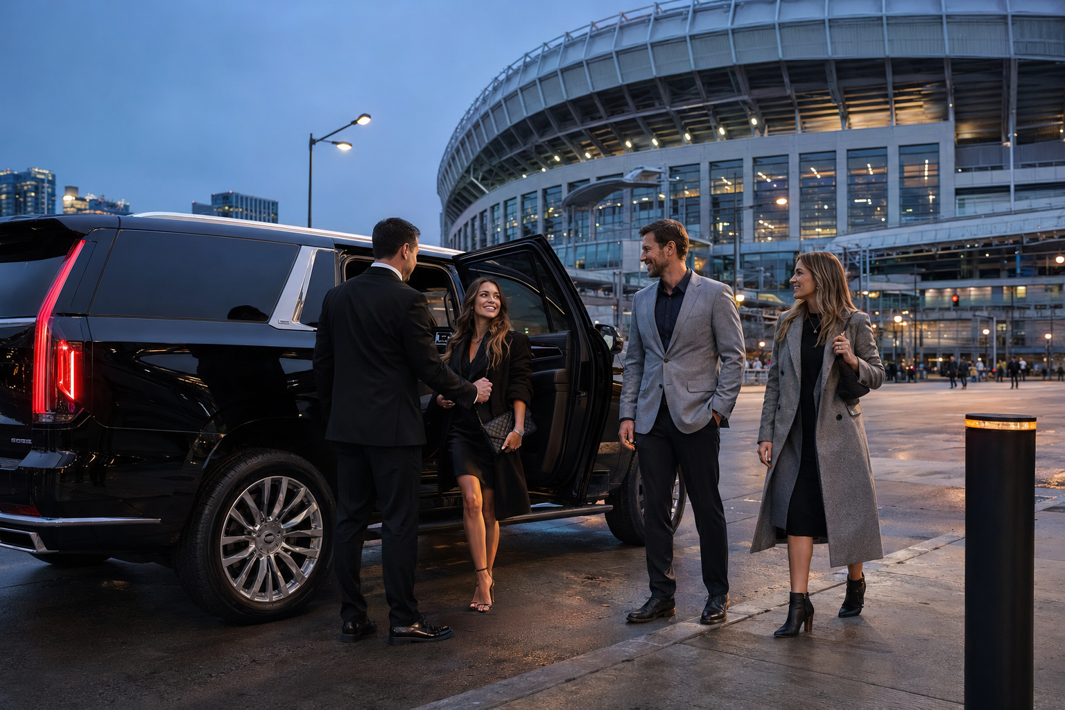 Chicago sporting event transportation near stadium