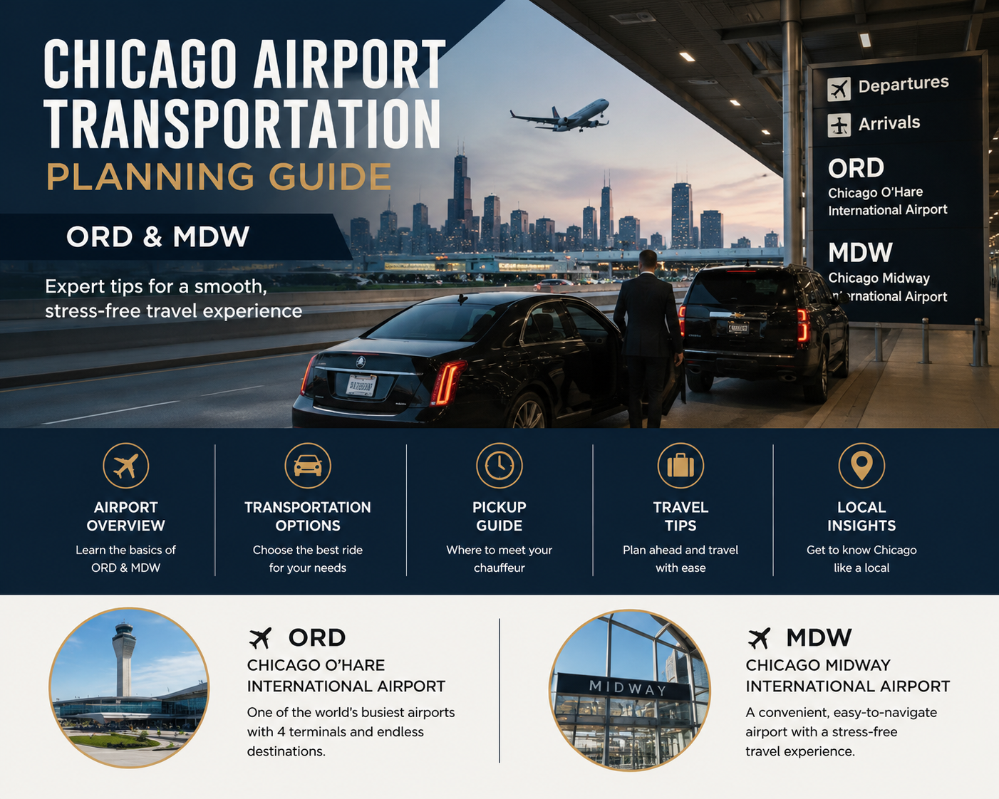 Chicago Airport Transportation Planning Guide for O’Hare and Midway