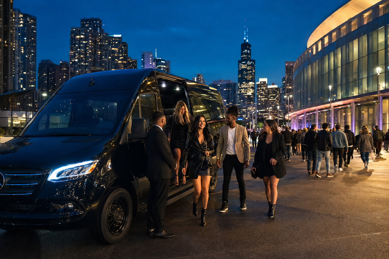 Chicago group transportation for events and nights out
