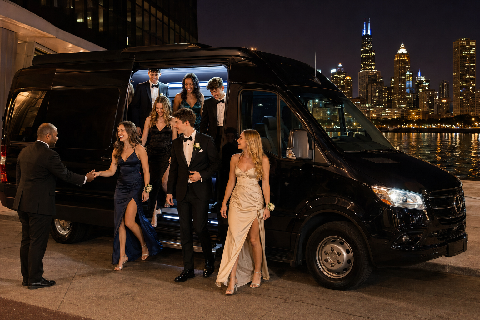 Chicago special event limo and luxury transportation